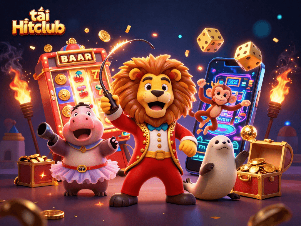 Engage with thrilling adventures while tải Hitclub to experience vibrant casino gaming elements.