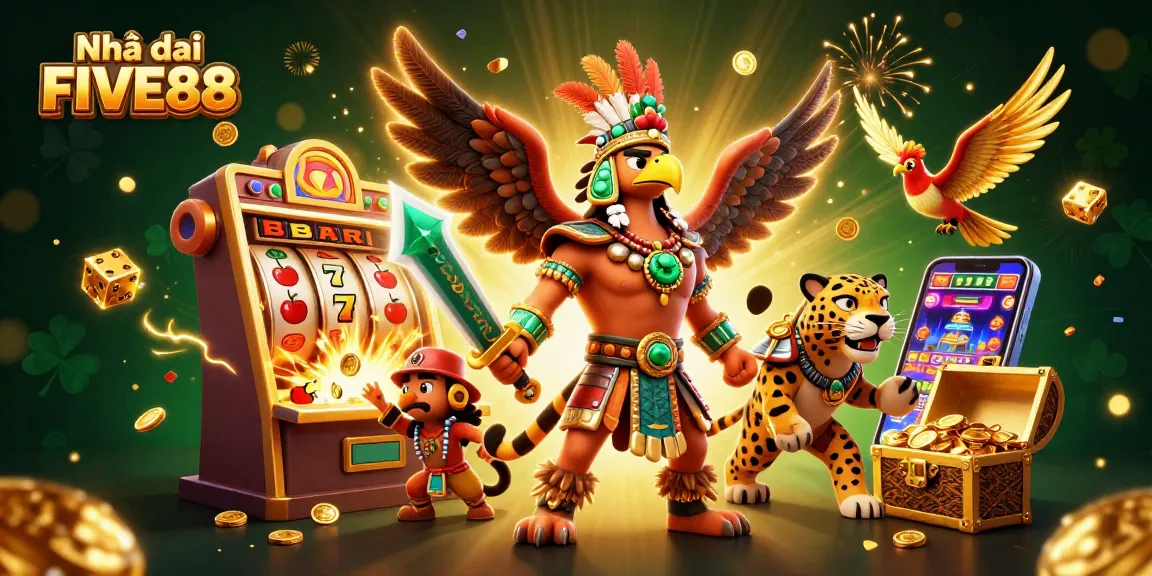 Experience thrilling jackpots at Nhà cái FIVE88 with dynamic slot designs and vibrant casino themes.
