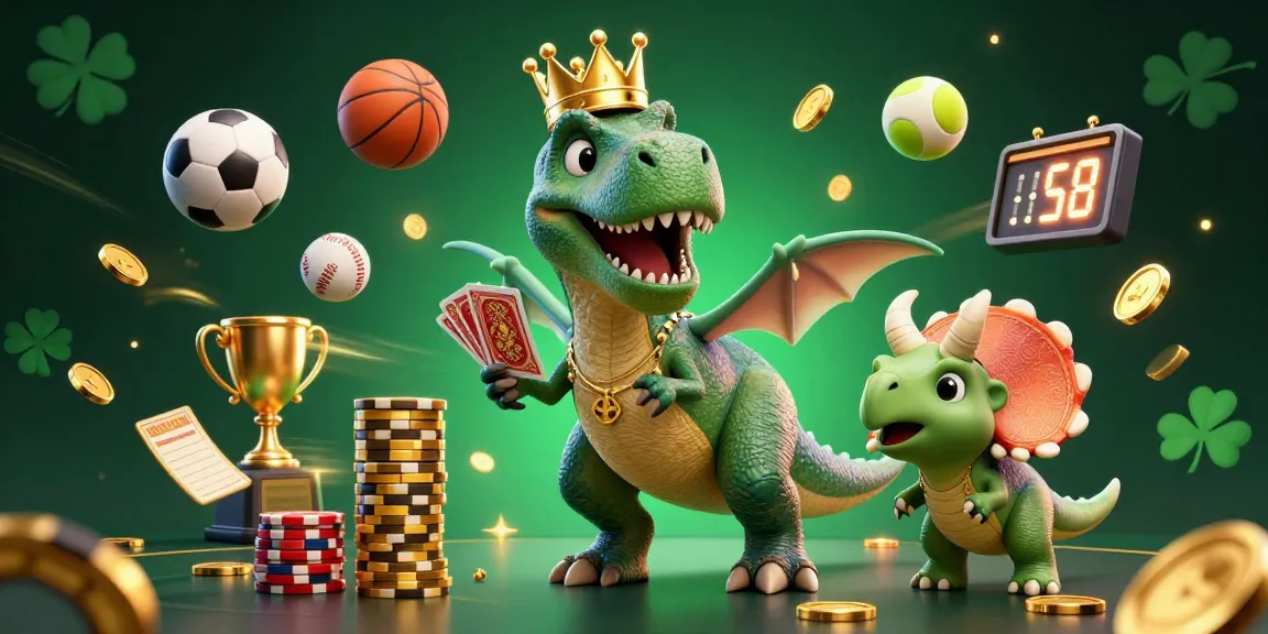 Experience the excitement of 69vnax through a vibrant 3D casino scene featuring animated characters and sports elements.