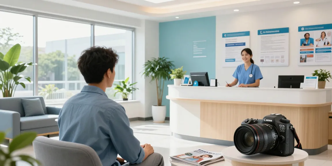 "LUCK8 healthcare services in a modern clinic focusing on patient care and medical professionalism."