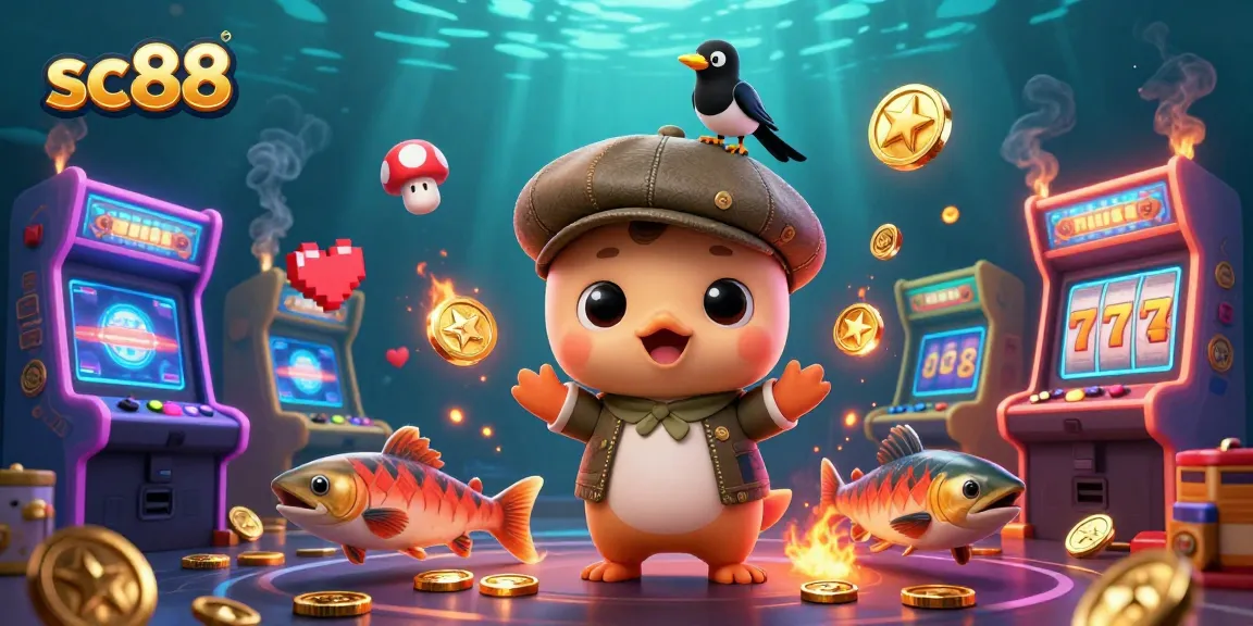 Experience gaming excitement with sc88 featuring Nessie and colorful slots!
