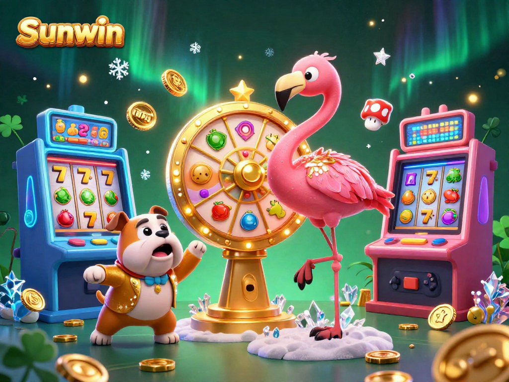 Join the excitement at Sunwin with thrilling game shows and slot machines revealing big prizes!