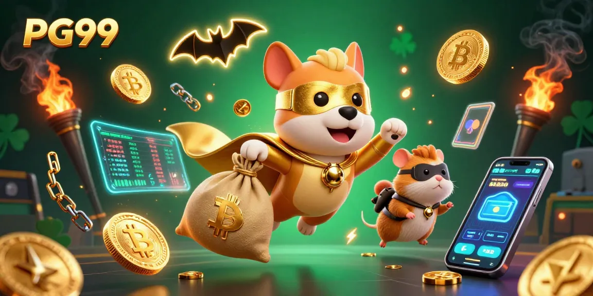 Join the action at PG99 with vibrant 3D characters celebrating big wins and crypto rewards in the casino.
