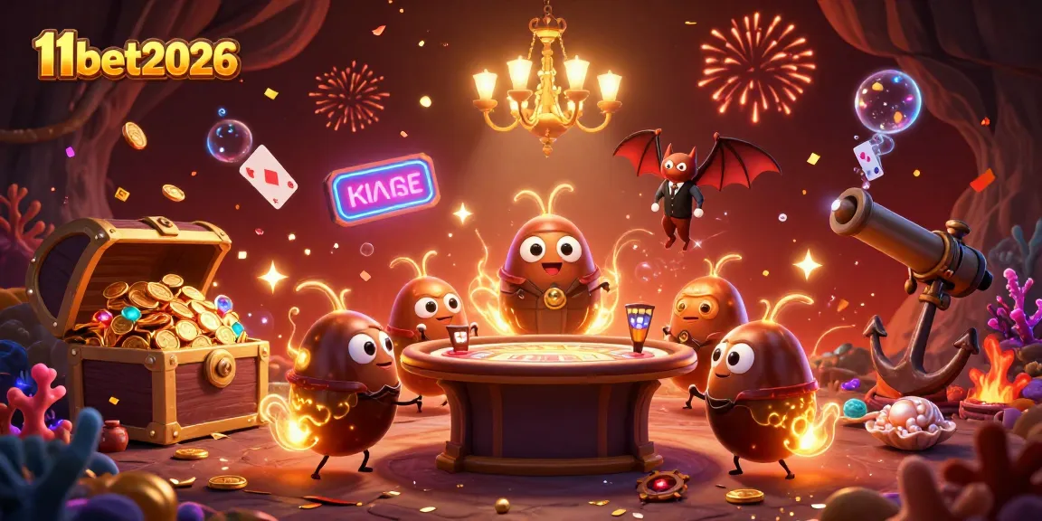 Experience vibrant gaming at 11bet2026 with bioluminescent glowworms lighting up a fantasy casino