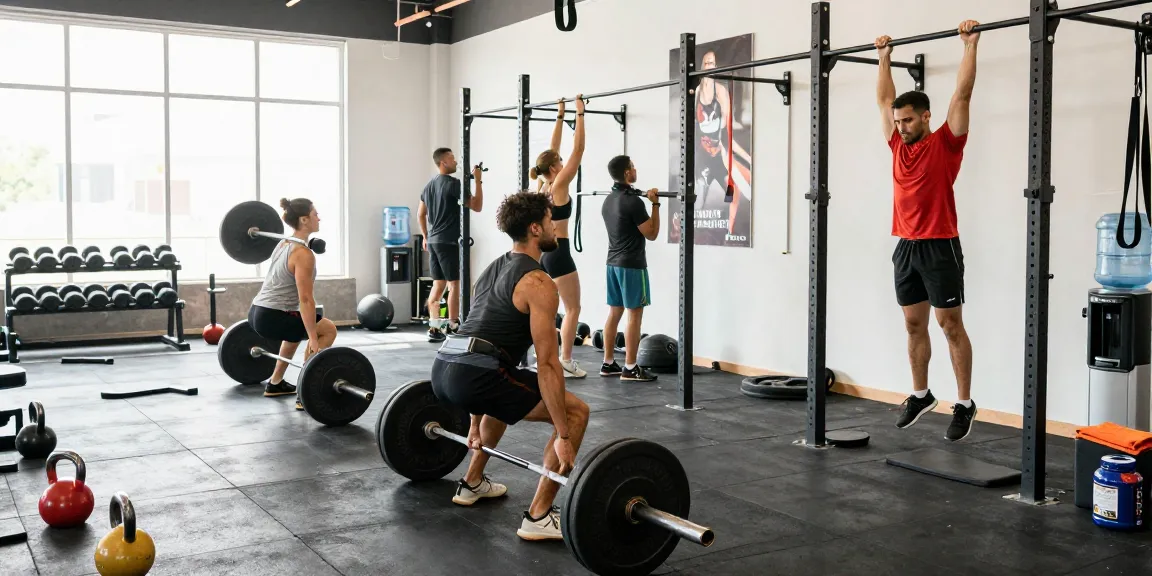 Kraftsportler, die in einem modernen Fitnessstudio trainieren und ihr Engagement für Fitness und Muskelwachstum im Anabolika Shop Deutschland zeigen.