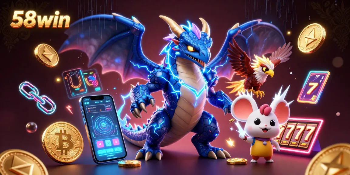 Experience thrilling gameplay with 58win featuring vibrant characters and exciting game elements.