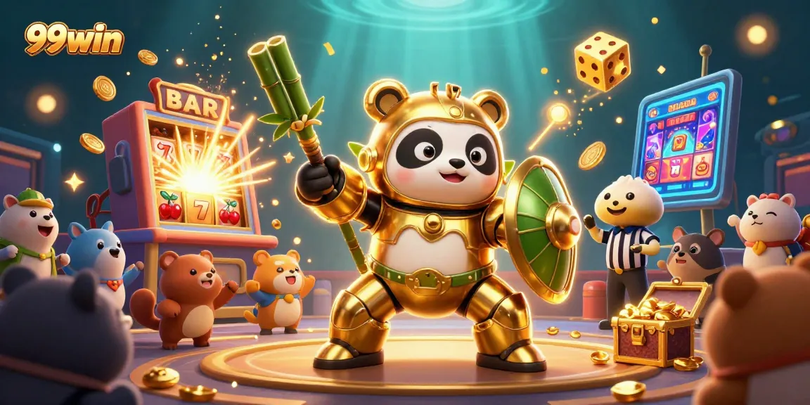 Experience fun with 99win's 3D casino games featuring slots and jackpots bursting with excitement.