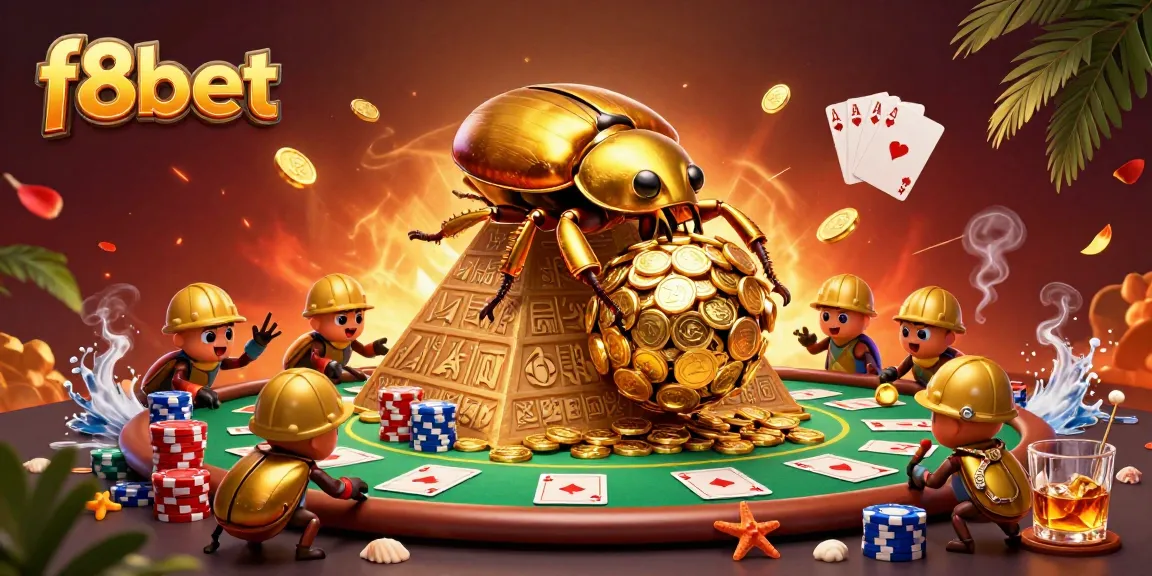 Experience thrilling games and rich winnings at f8bet with vibrant casino-themed digital art.