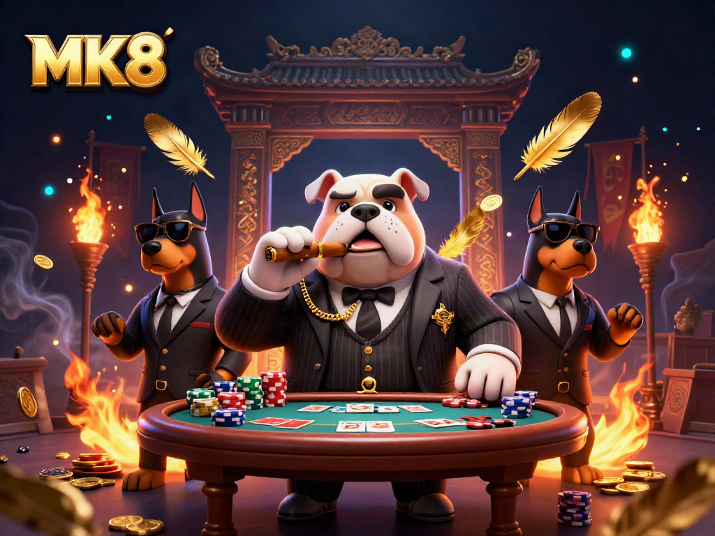 Engage with MK8 at the poker table, where strategy meets winning potential.