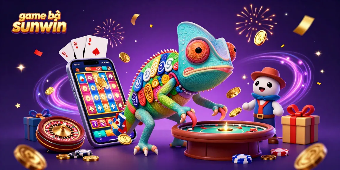 Experience the excitement of game bài sunwin with stunning visuals, thrilling animations, and casino elements.